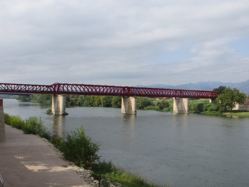 Пойковский река первый мост