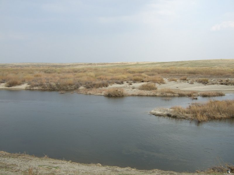 Набережная реки Тобол в Кургане