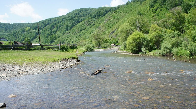 Река Ануй Солонешенский район