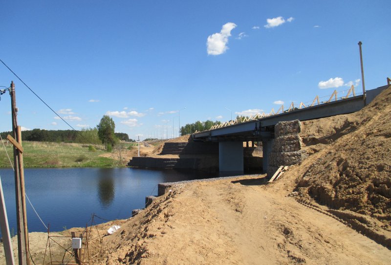 Мост через реку Шоша в Тверской области