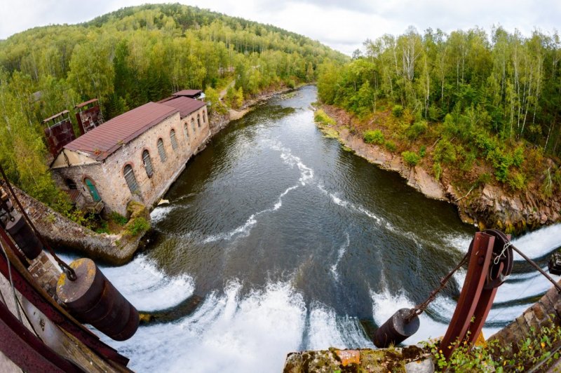Саткинский район ГЭС пороги