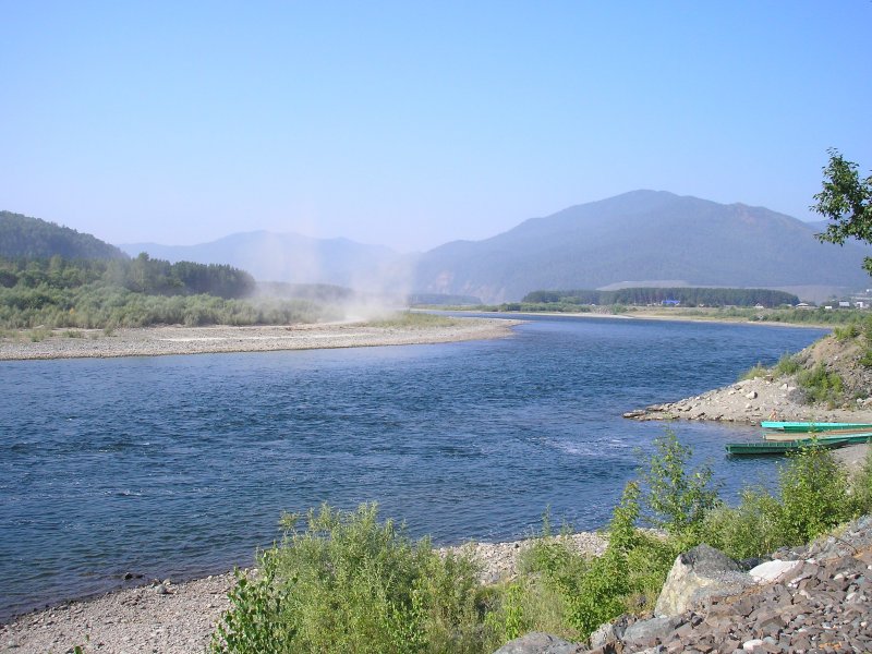 Аскизский район река Абакан