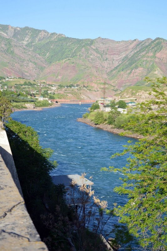 Плотина Рогунской ГЭС