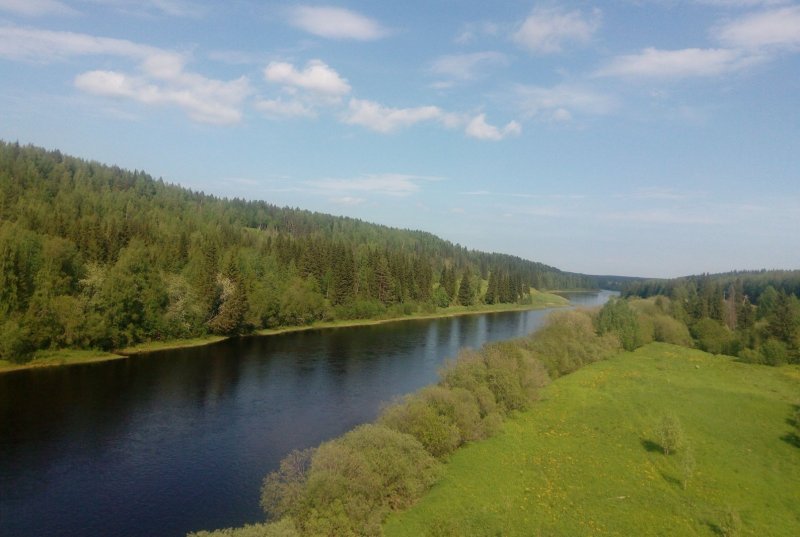 Река Ухта Республика Коми
