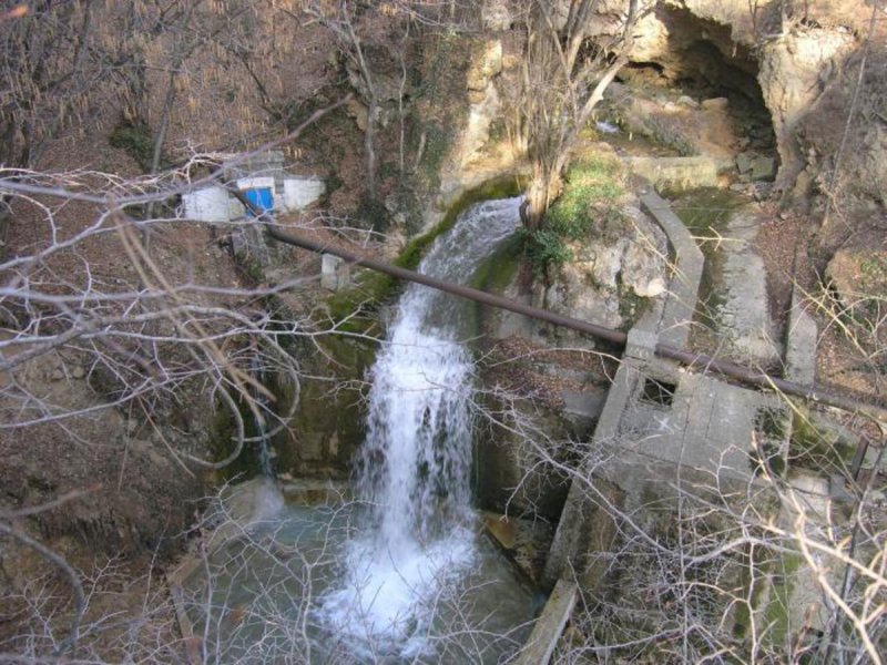 Арпатский водопад Крым