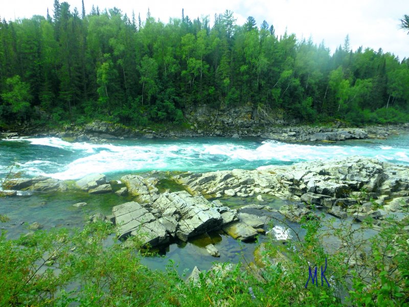 Река Казыр Красноярский край