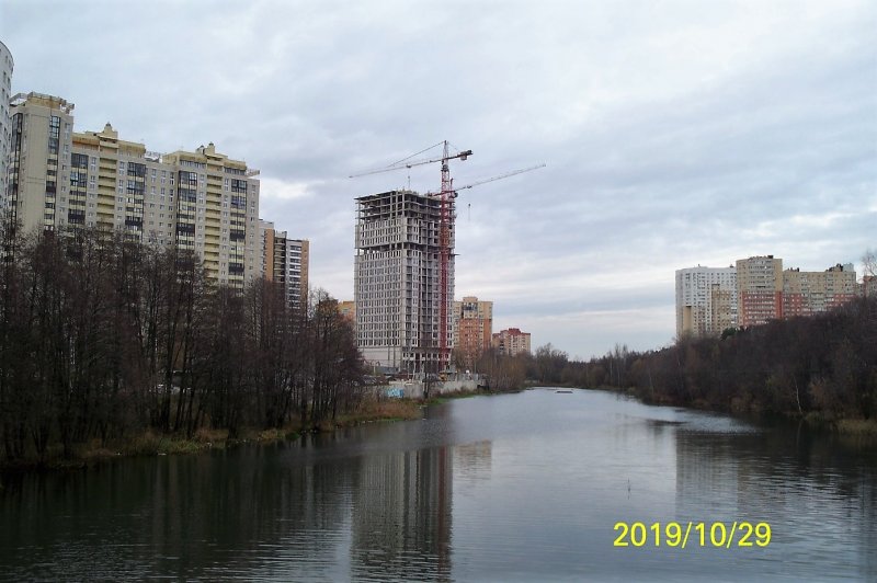 Серебрянка речка Измайлово Москва