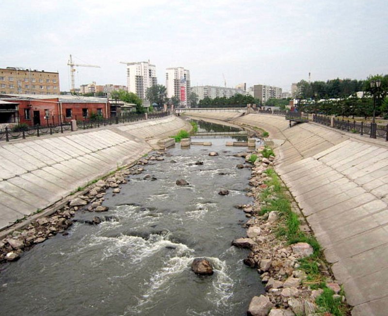 Кача река в Красноярском крае