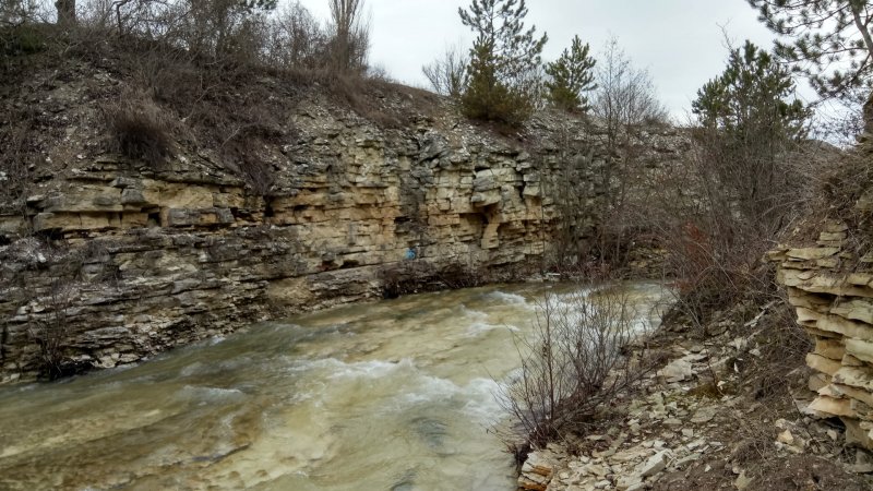 Река кача в Крыму