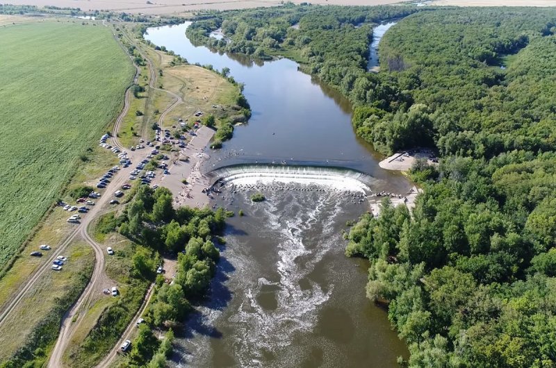 Река большой Иргиз Саратовская область водопады