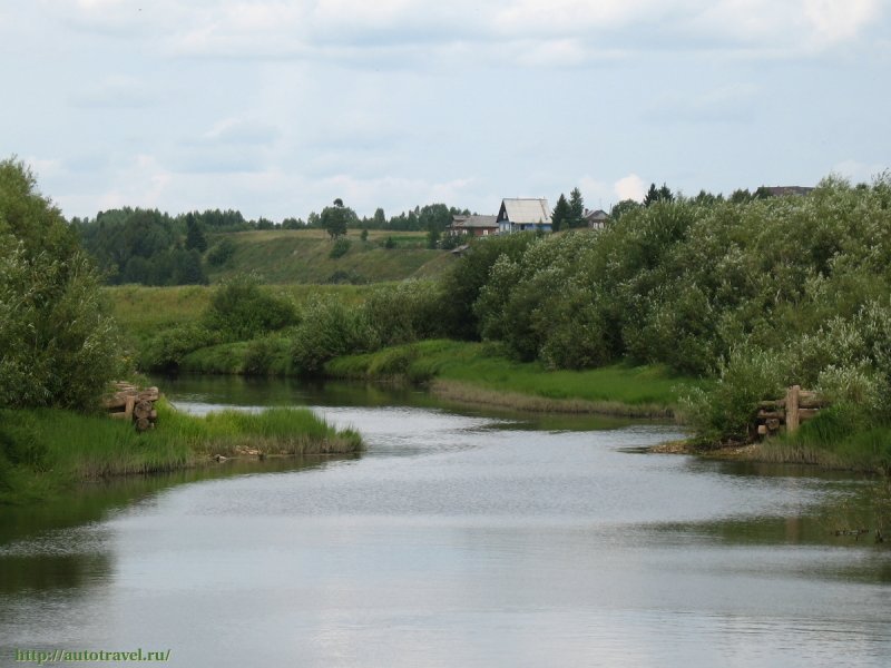 Река Брусовица Архангельская область