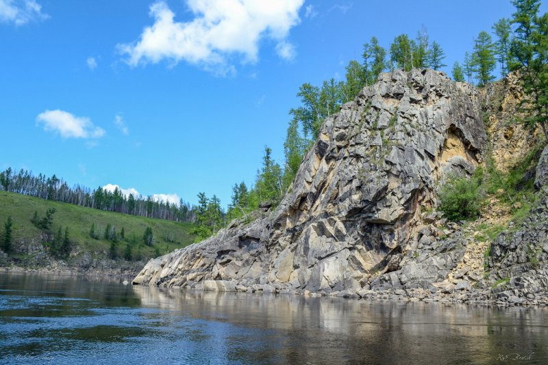 Река Витим Забайкалье