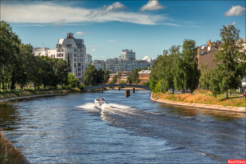 Река Ждановка Санкт-Петербург