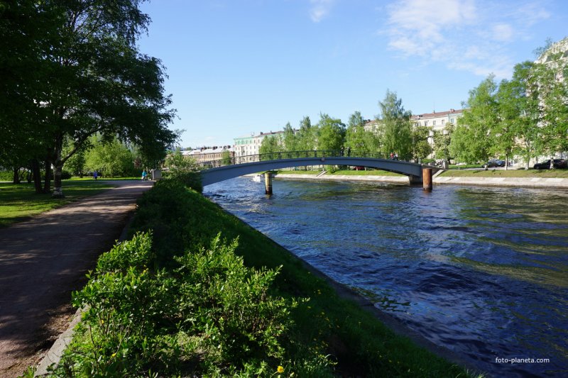 Река Ждановка Санкт-Петербург