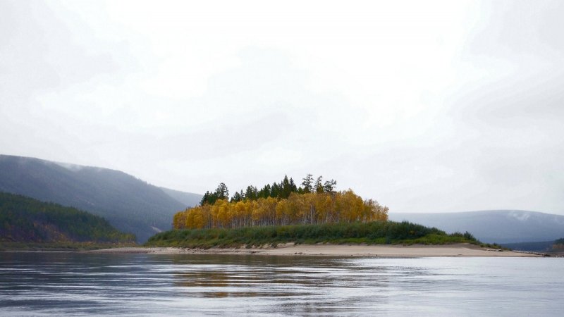 Река олёкма, Якутия