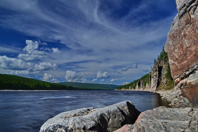 Река олёкма, Якутия