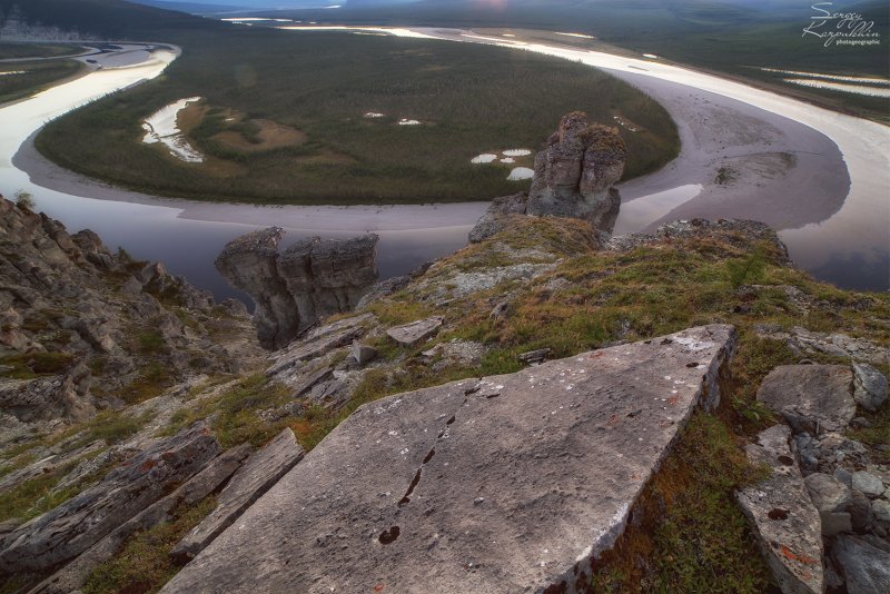 Река Оленек Якутия