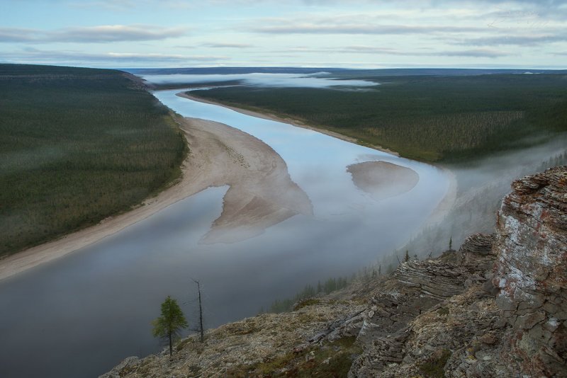 Река оленёк Якутия