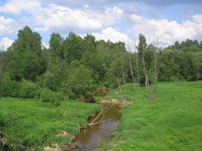 Река Раменка Истринский район