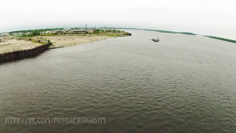 Устье реки Надым