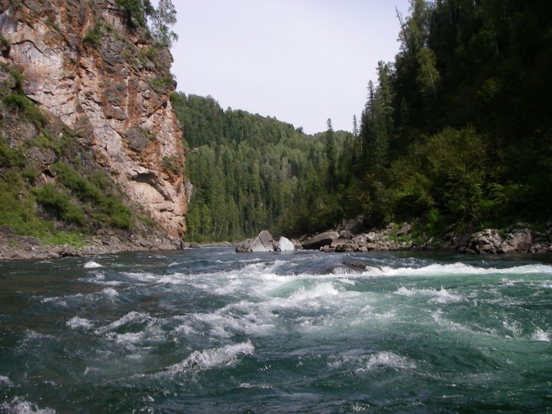 Река Кизир Курагинский район