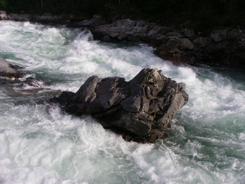 Река Кизир 1 порог