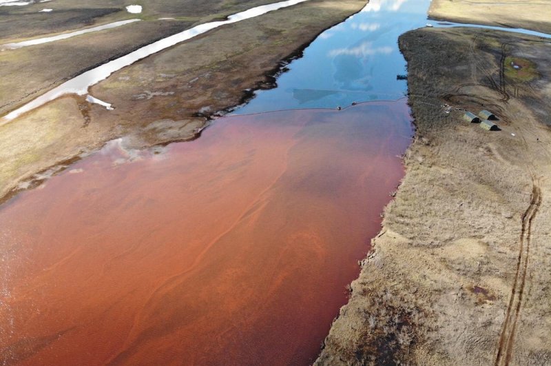Катастрофа в Норильске 2020: разлив нефтепродуктов
