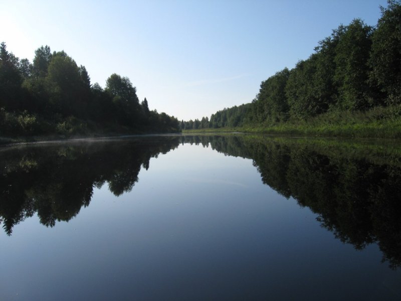 Река Двиница Вологодская область