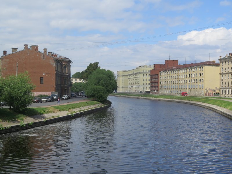 Река пряжка Петербург