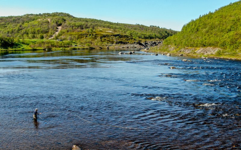 Река Воронья Мурманская