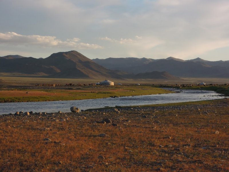 Монголия река Керулен г Чойбалсан