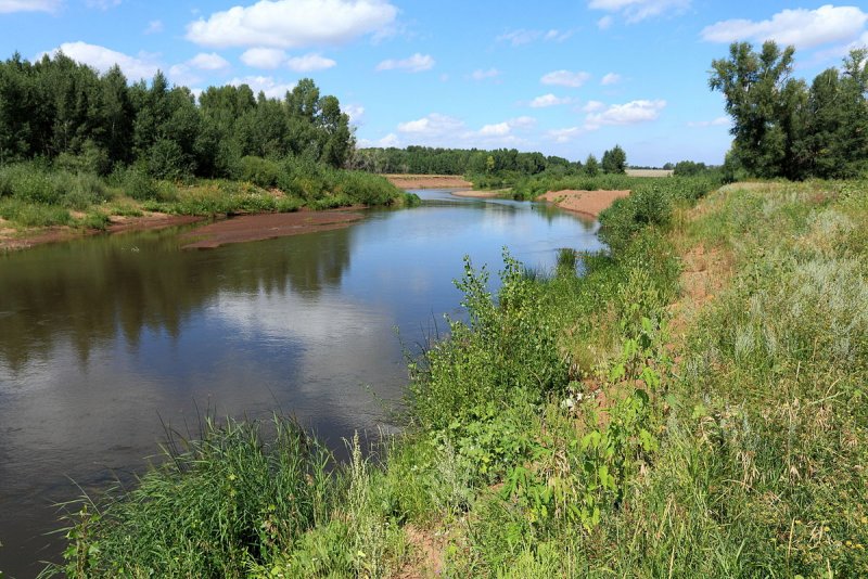 Река Салмыш Октябрьский район