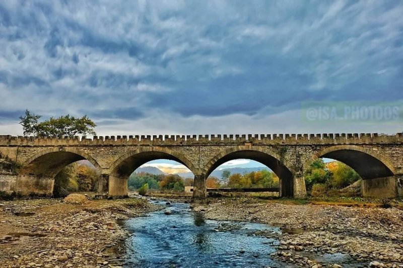 Мост в Табасаранском районе Хучни