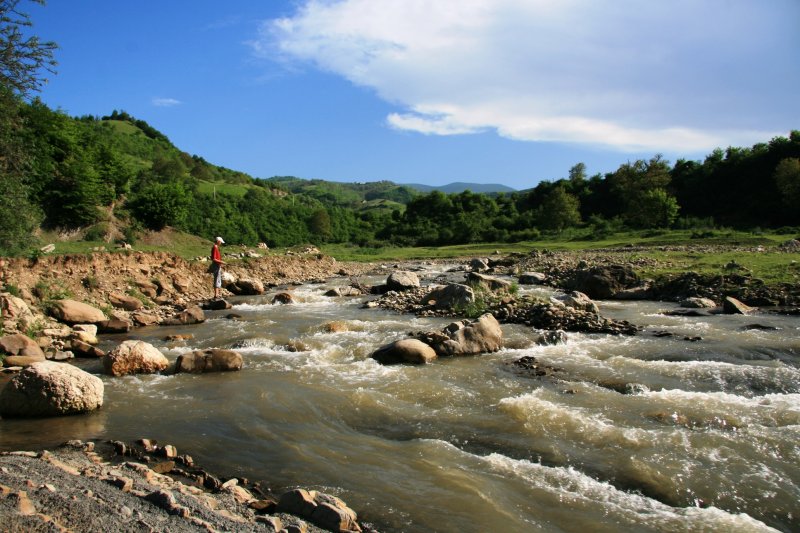 Река Ханаг Табасаранский