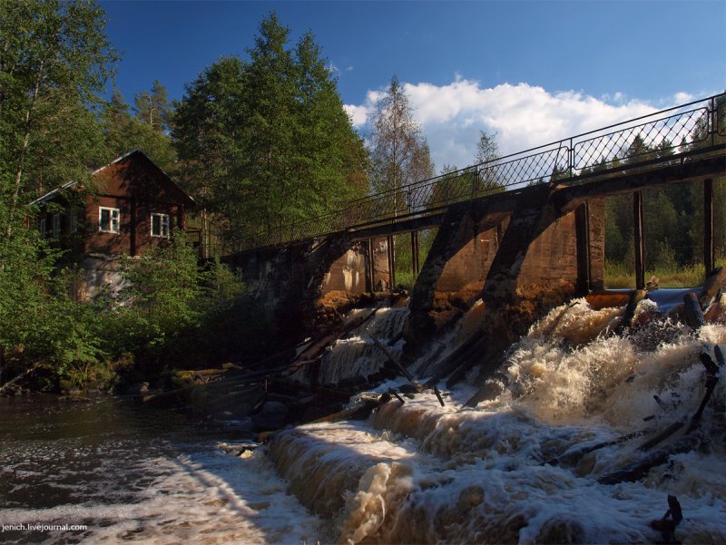 Финская ГЭС В Петяярви