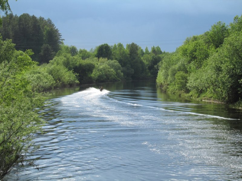 Река Кокшеньга Тарногский район