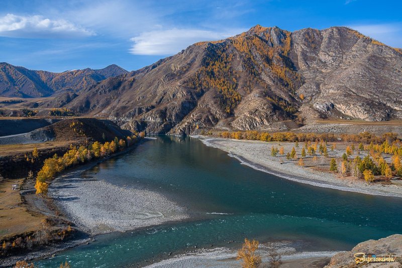 Река Чуя горный Алтай