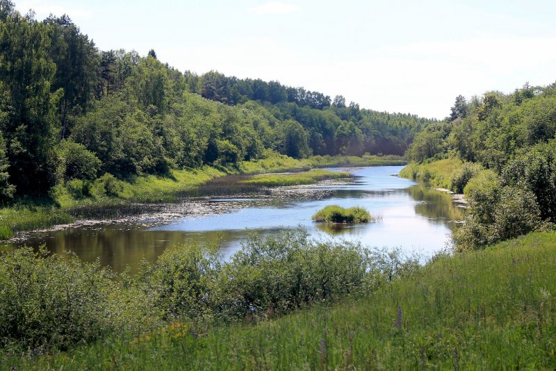 Река Угра Никола Ленивец