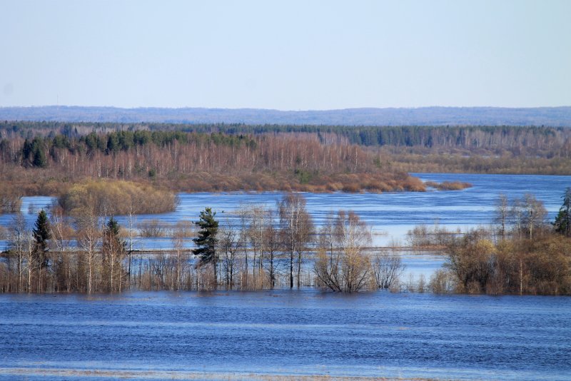 Река Вычегда Сольвычегодск