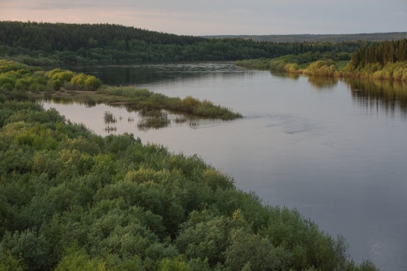 Река Вычегда Сыктывкар