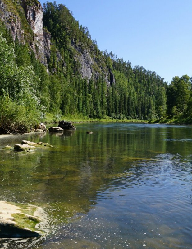 Река Мрассу Кемеровская область