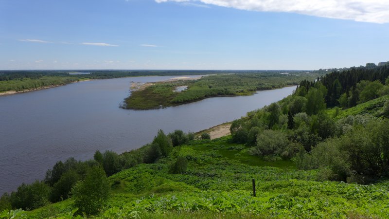 Река Вычегда Эжва