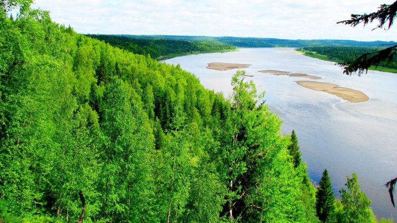 Река Мезень Лешуконское