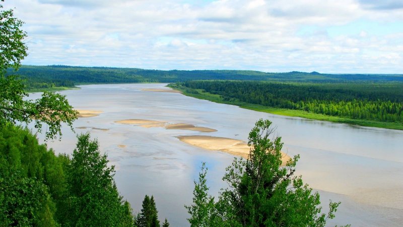 Река Мезень Архангельская область