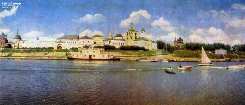 Мост через реку Которосль в Ярославле