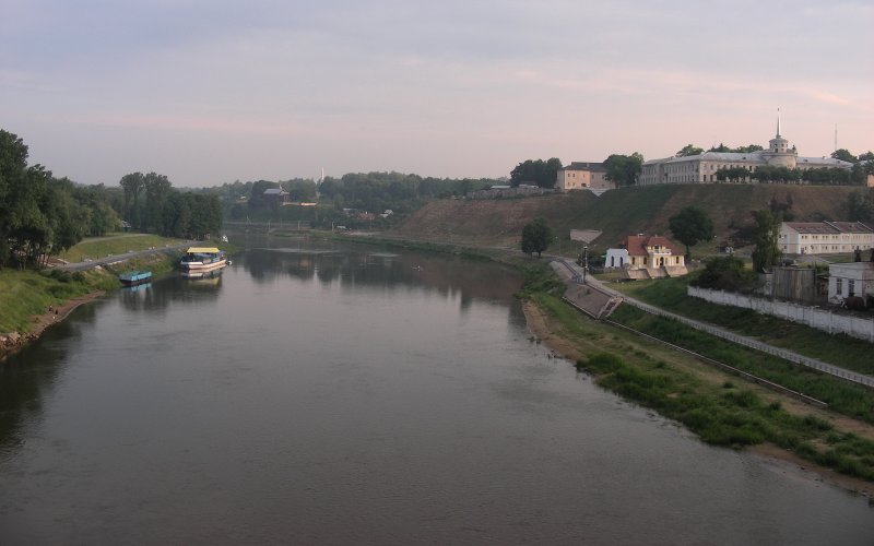 Монастырь Белоруссия на реке Неман