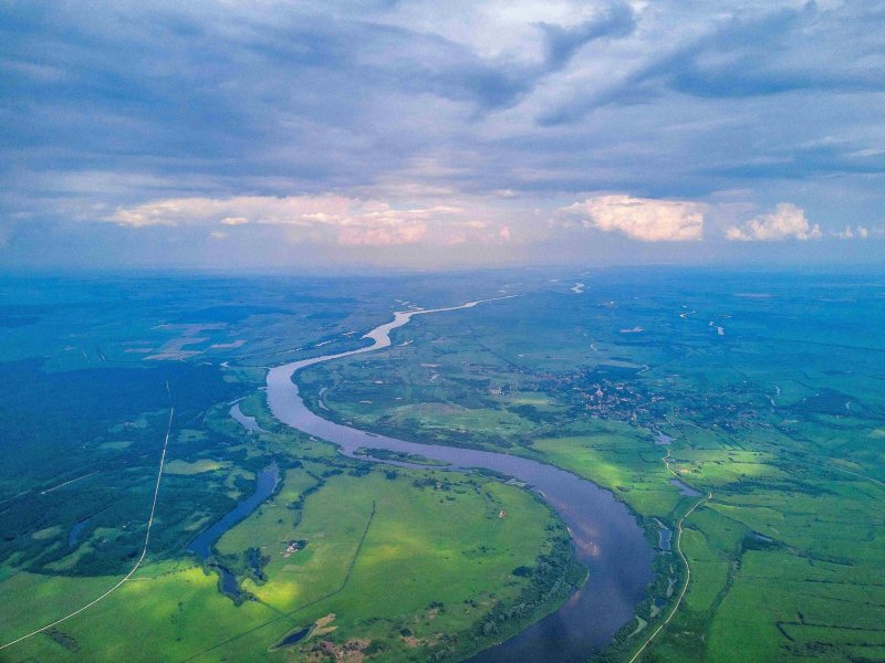 Река Неман в Калининградской