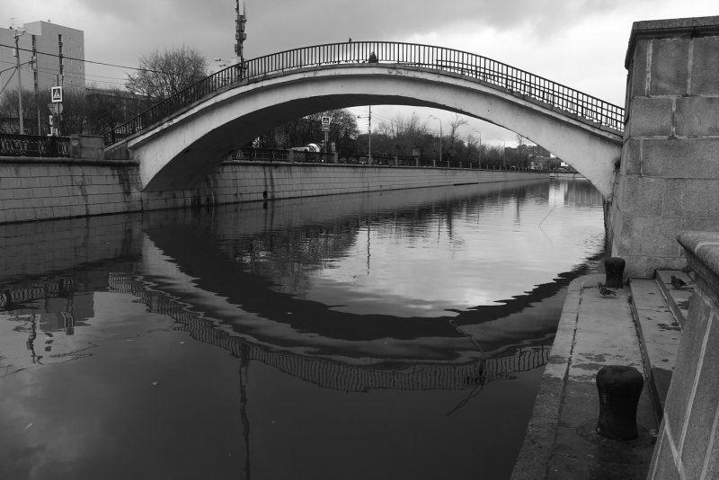 Мост через реку Яуза