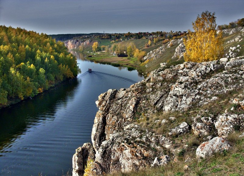 Река Исеть Свердловская