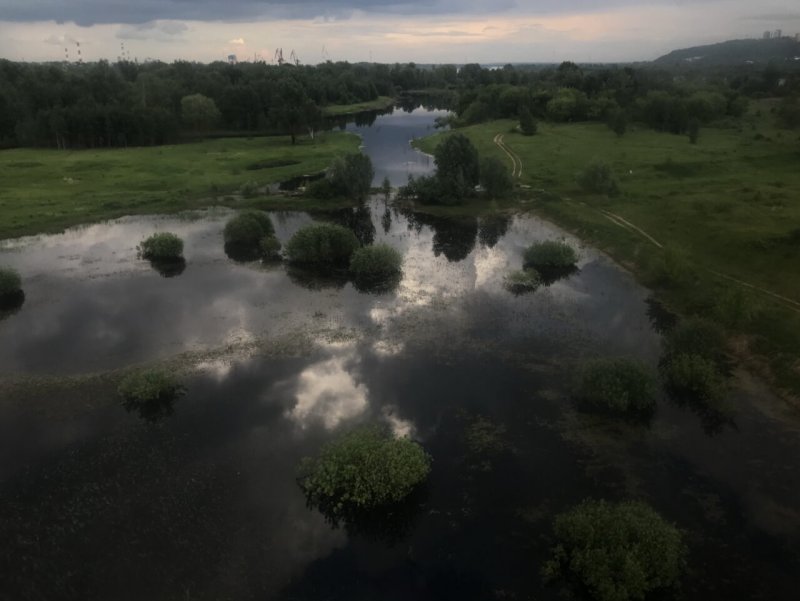 Река Инерка в Мордовии